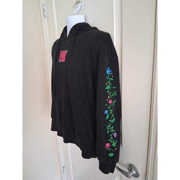 Cool Shirtz Cold Ones - Overgrown Embroidered Hoodie - Black - M - Picture 2 of 6